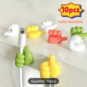 10pcs Cable / Wire Clips / Holders (unique, cute)